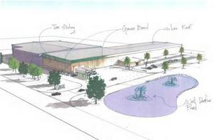 Architectural Rendering of Proposed Facility