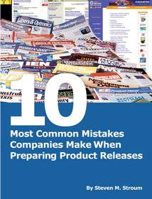 Product news release preparation tips