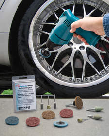 Rex-Cut's Megabrite Wheel Refinishing Kit