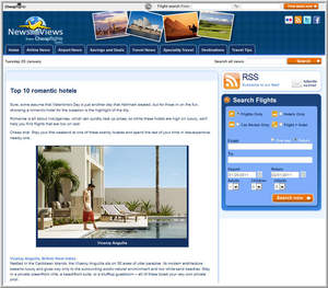 Cheapflights.com Top 10 Romantic Hotels