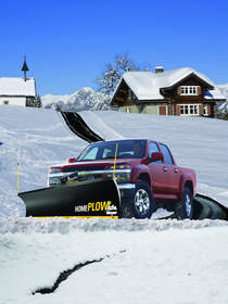 The new Home Plow by Meyer provides a fast and convenient option for clearing even the longest driveways of snow within minutes.