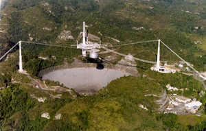 Arecibo Radio Observatory. Copyright: Cornell University