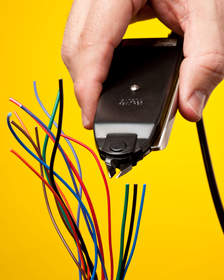 Xuron Model 590 Micro-Pneumatic Wire Cutter, ergonomic hand tool
