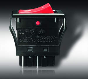 NKK Switches' new JWMW and JWLW series represent the industry's first molded, IP67 rated panel sealed rocker switches with TV ratings. These snap-in mounted devices are specifically designed to handle large inrush currents and are ideally suited as power distribution switches for telecommunications applications.