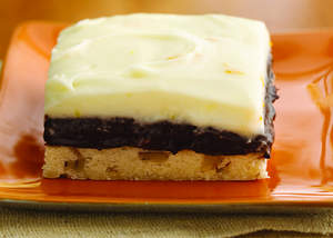 Creamy Orange-Chocolate Truffle Bars