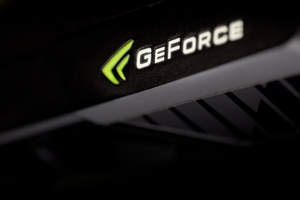 The GeForce GTX 590 also incorporates a functional LED to let users know the operational state of the GTX 590 card.