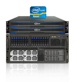 The ServMax HX-5801 5U 8-way HPC server is optimized for the Intel Xeon E7 family.