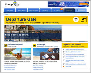 Cheapflights.com Departure Gate - expert travel advice, tips, articles and guides