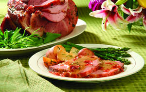 Roasted Ham Saltimbocca