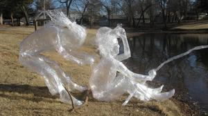 The Big One Scotch Packaging Tape Sculpture