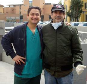 Dr. Antonio Loforte and Total Artificial Heart recipient Giuseppe Nicotera post-transplant. On Feb. 23, 2011, Mr. Nicotera became Rome?s first Total Artificial Heart patient to be transplanted after 832 days.