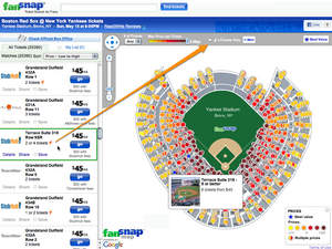 Red Sox -  Yankees eTickets Yankee Stadium | FanSnap