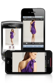 New Usablenet powered HTML5 Gallery on mobile Web; shown on multiple devices.