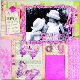 "Love Every Day" Layout
