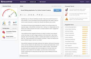InboundWriter is a social writing application for online content creators.