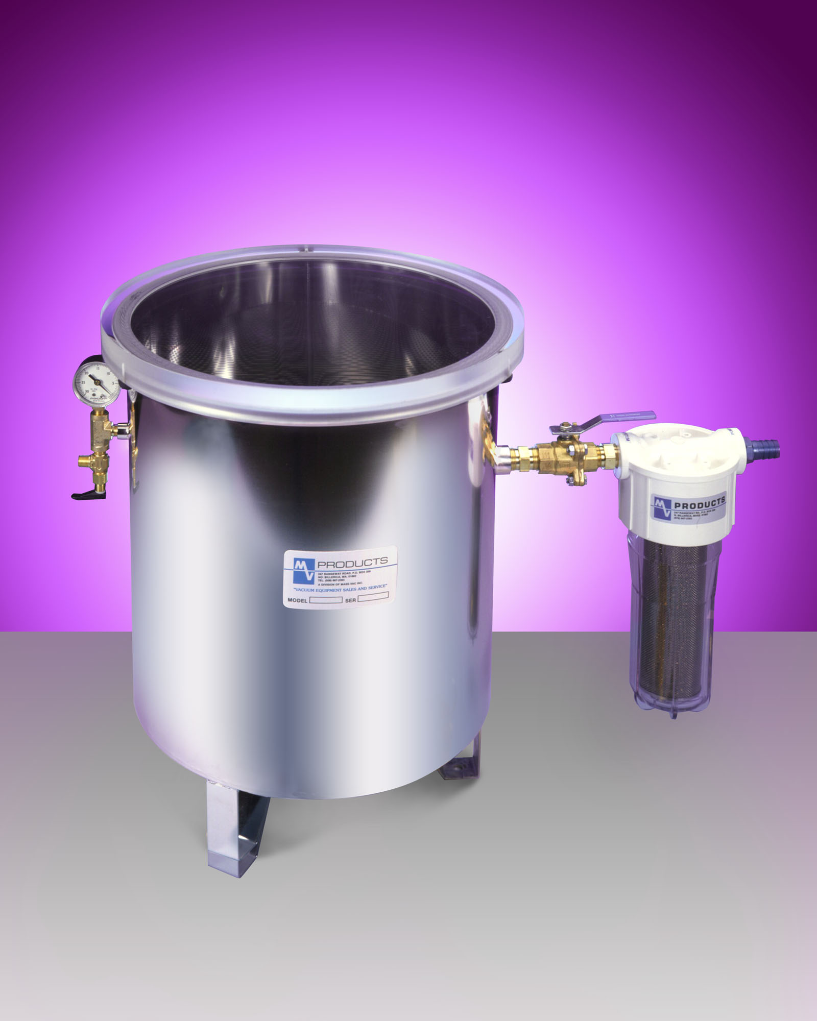 Vacuum Chamber for Degassing From MV Products Is Ideal for Laboratories