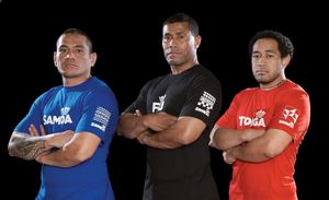 Fiji, Samoa and Tonga Island Kings Serevi Rugby T-Shirts