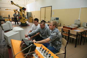 Students in the research lab at UTP University