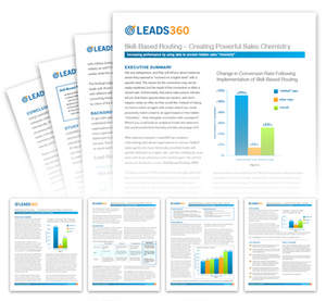 Leads360 Skill-Based Routing Whitepaper