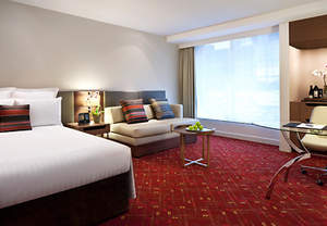 melbourne city center hotel room