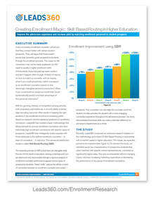 ENROLLMENT MAGIC! LEADS360 UNVEILS NEW RESEARCH ON INCREASING STUDENT SATISFACTION AND ENROLLMENT