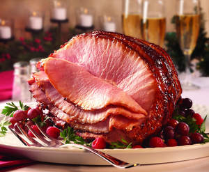 Holiday Glazed Ham 
