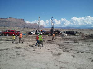 Investigation Activities at the Blue Castle Project Site for Pending ESP Application