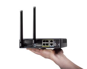 The Cisco ISR 819 is small and lightweight.