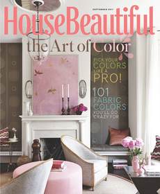 House Beautiful's September 2011 issue reveals updated logo, two new columns, and embedded digital technology