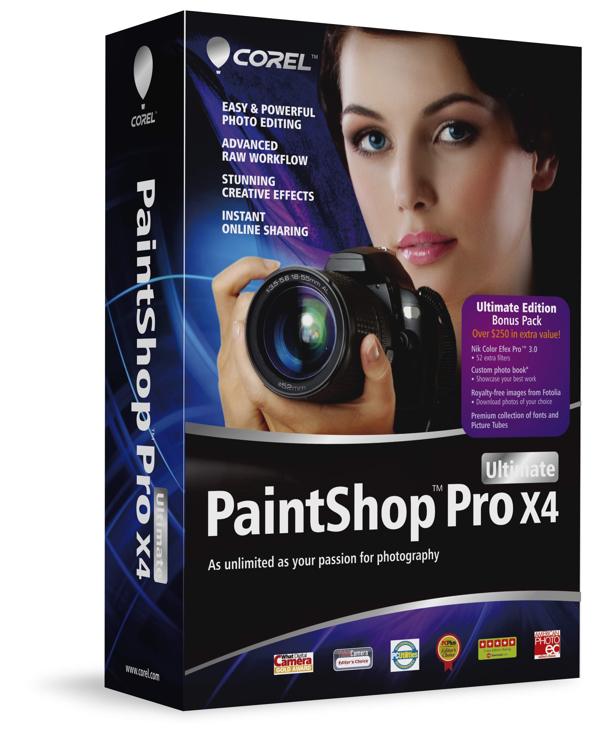 Corel PaintShop Pro X4 Ultimate.