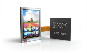 The emWin graphic library is ideal for use with NXP ARM microcontrollers such as the LPC1788 based on Cortex-M3 with integrated graphical LCD controller 