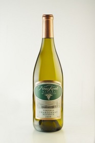 New Kent Winery's 2009 Reserve Chardonnay, winner of the 2011 Virginia Governor's Cup