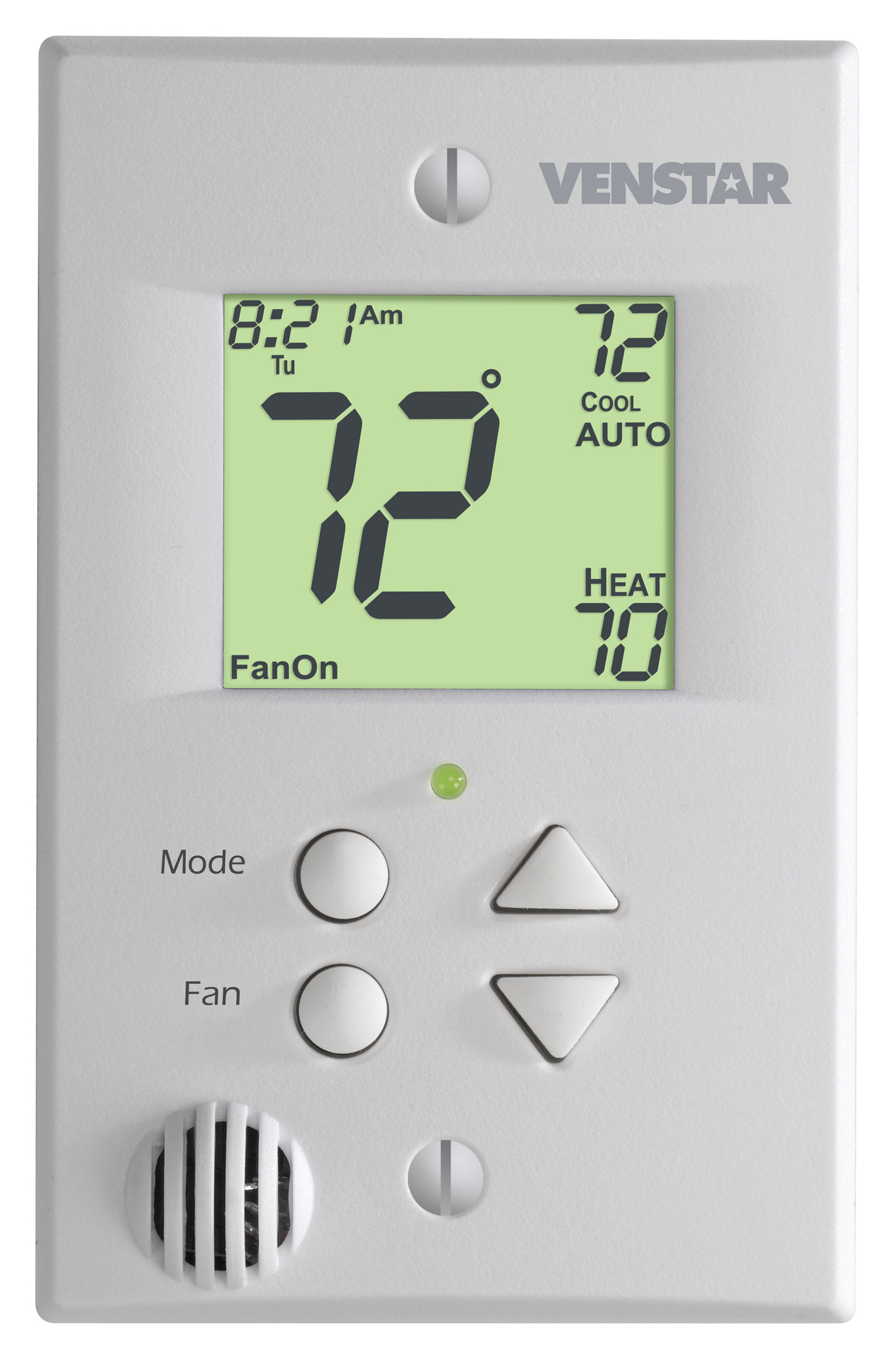 Venstar's New FlatStat Residential Thermostat Features a Thin Profile, EasytoRead Display and