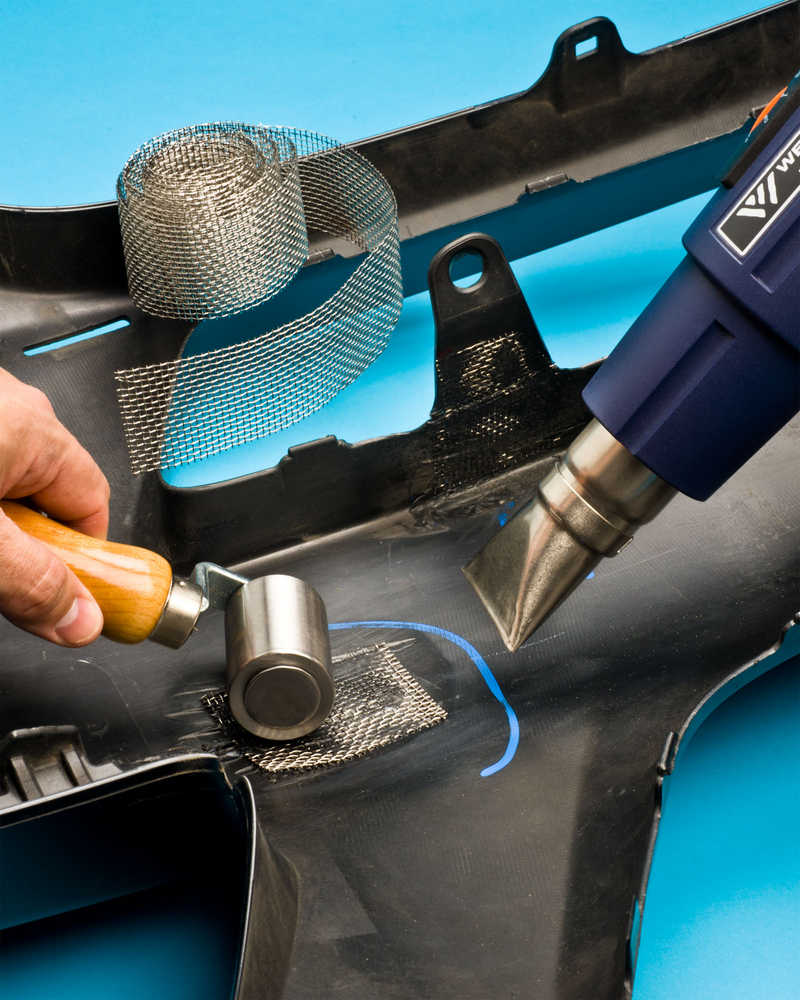 Automotive Bumper Repair Kit From Eliminates Need to Replace Bumpers