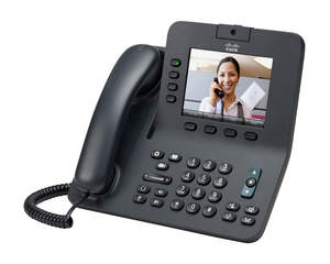 With the Cisco Business Edition 3000 server and the Cisco Unified IP Phone 8941, placing a video call is as easy as placing a voice call.
