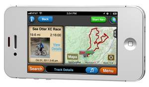 MotionX(R)-GPS for the iPhone tracks your outdoor adventures