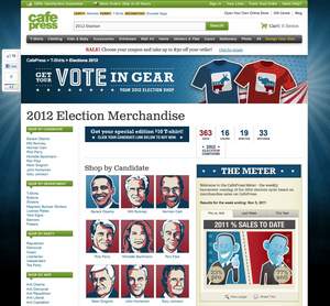 cafepress, 2012, election, t-shirt, obama, cain, perry, bachmann, romney, paul, custom, anti
