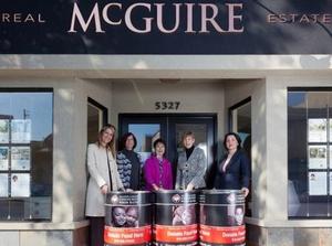 McGuire Real Estate East Bay Community Food Drive