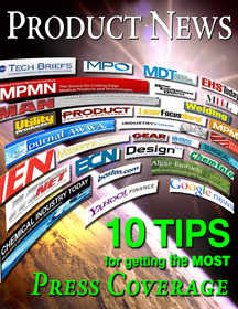 Product News- 10 Tips for Getting the Most Press Coverage 