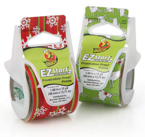 This holiday season, a gift's packaging can have as much personality as the gift itself -- thanks to new Duck(R) brand EZ Start(R) Printed Packaging Tapes.