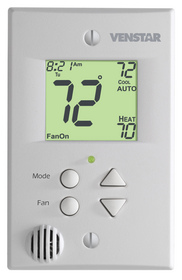 Venstar's new FlatStat(TM) series of residential thermostats