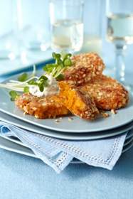 Almond Pumpkin Fritters