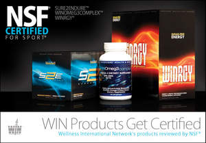 Wellness International Network's products are now NSF Certified for Sport(R)