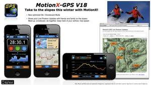 MotionX(R)-GPS for the iPhone, now optimized for Skiing and Snowboarding