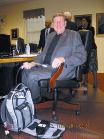 On Nov. 8, 2011, SynCardia Total Artificial Heart patient Jack Miller became the first politician in the U.S. to be elected to office without a human heart. On Election Day, he was able to man the polls and interact with voters using the Freedom(R) portable driver to power his Total Artificial Heart. 