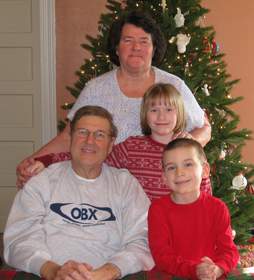 SynCardia Total Artificial Heart patient Jack Miller was able to enjoy Christmas at home last month with his wife Mary Lou and their grandchildren, 8-year-old Emma and 5-year-old Matthew, while waiting for a matching donor heart.