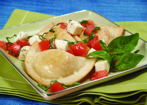 Pierogy Bruschetta