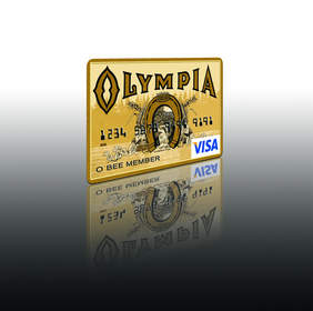Olympia beer Gold affinity credit card from O Bee Credit Union