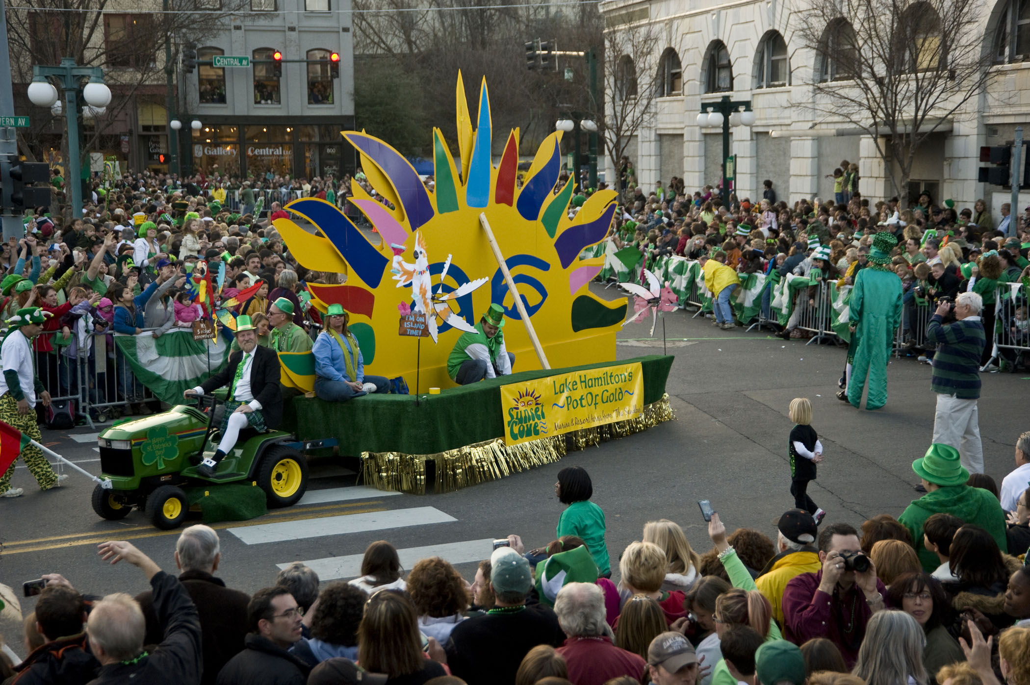 World's Shortest St. Patrick's Day Parade Returns to Hot Springs, Arkansas