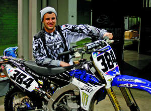 Professional Supercross racer Carl Schlacht